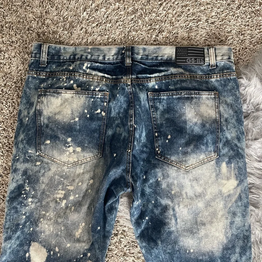 Y2K GS-115 Demin Distressed Grunge Jeans Men’s Size 42